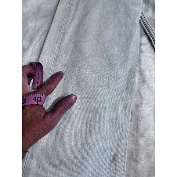 Levi’s vintage button fly made in USA jeans mens size 28x36 - Picture 7 of 9